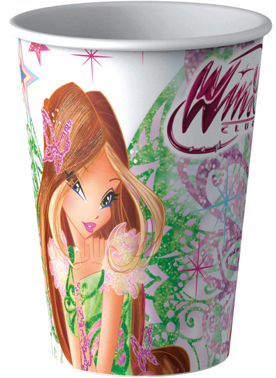 8 Gobelets Winx 25 Cl