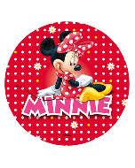 Disque à gâteau en azyme Ø21 – Minnie