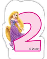 Bougie d'anniversaire 2 – Princesses Disney