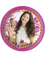 8 assiettes soy luna 23 cm