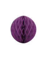 Boule chinoise alvéolée couleur raisin - 30