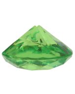 Marque-place diamant de coloris vert