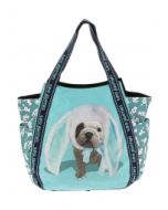 Sac cabas Teo Jasmin Bunny - Bleu