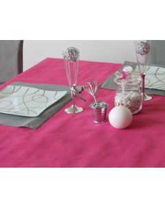 Nappe mariage luxe - fuchsia