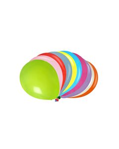 100 ballons latex multicolores