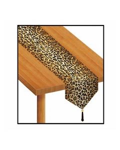 chemin table leopard