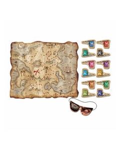 Jeu pirate carte aux trésors