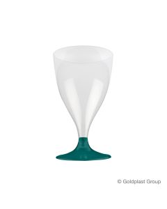 10 verres à eau/vin easy en plastique - vert