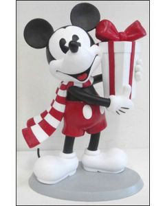 Figurine Mickey et son cadeau