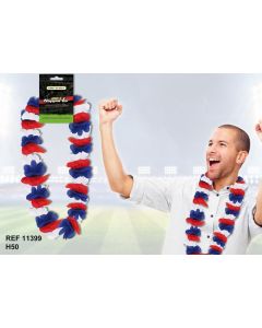 Collier de fleurs – Supporters de l’Equipe de France