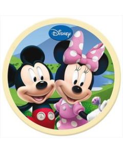 Disque au chocolat Mickey et Minnie à prix fou