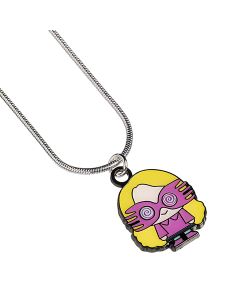 Pendentif Luna Lovegood chibi plaqué argent 