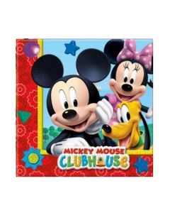 20 serviettes Playful Mickey - 33 x 33 cm