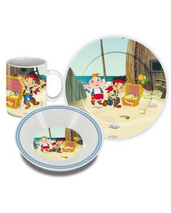 Set petit dejeuner Jack le Pirate