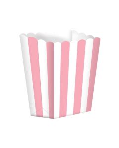 Lot 5 cornets pop corn - candy bar rose