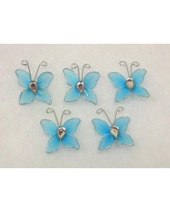 Papillons à armatures PM - turquoise