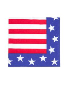 12 serviettes papier USA