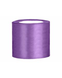 Ruban en satin 75 mm – violet